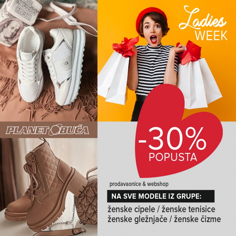 LADIES WEEK U PLANET OBUĆI