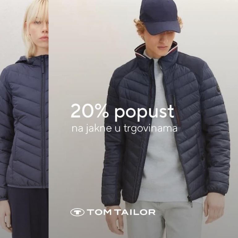 TOM TAILOR - 20% NA JAKNE