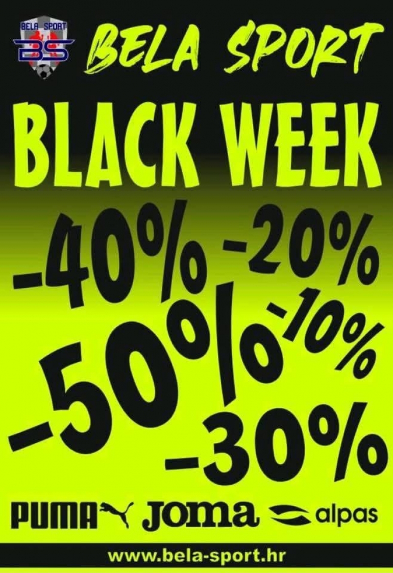 BLACK WEEK BELA SPORT 