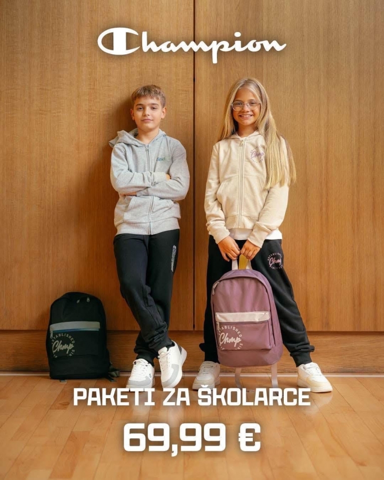 Champion paketi za male prvake! 