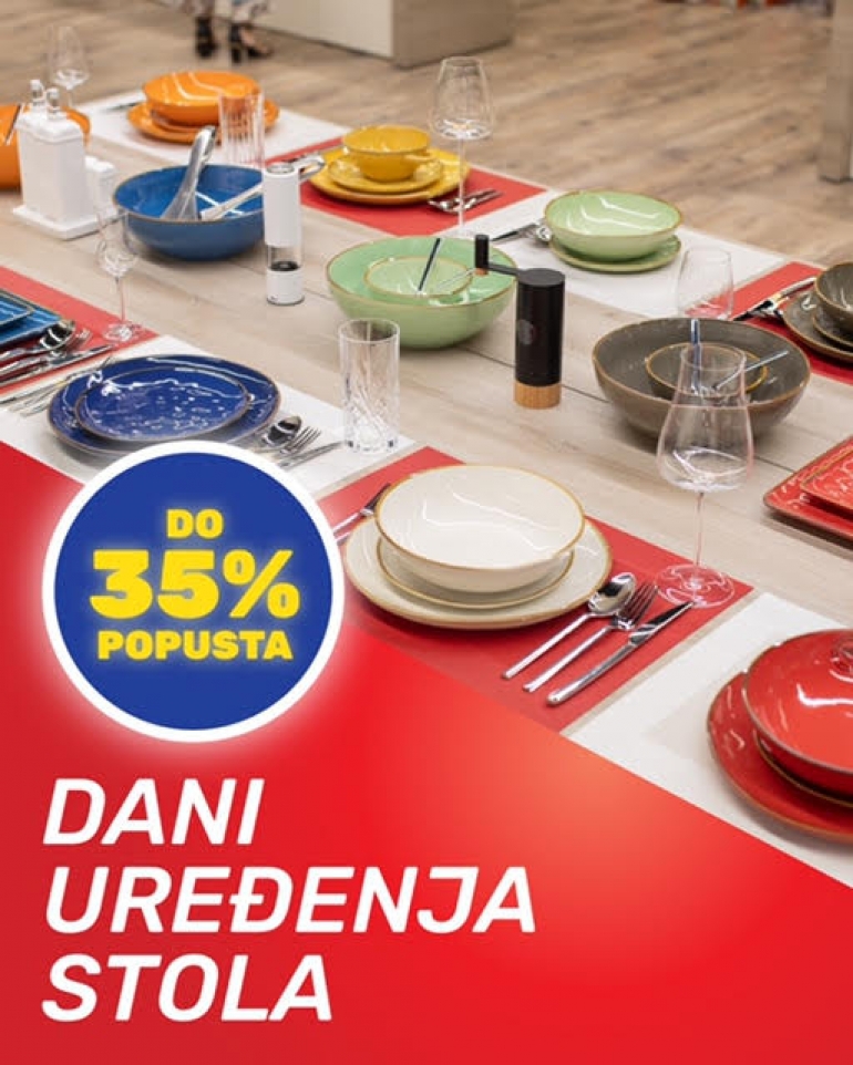 DANI UREĐENJA STOLA