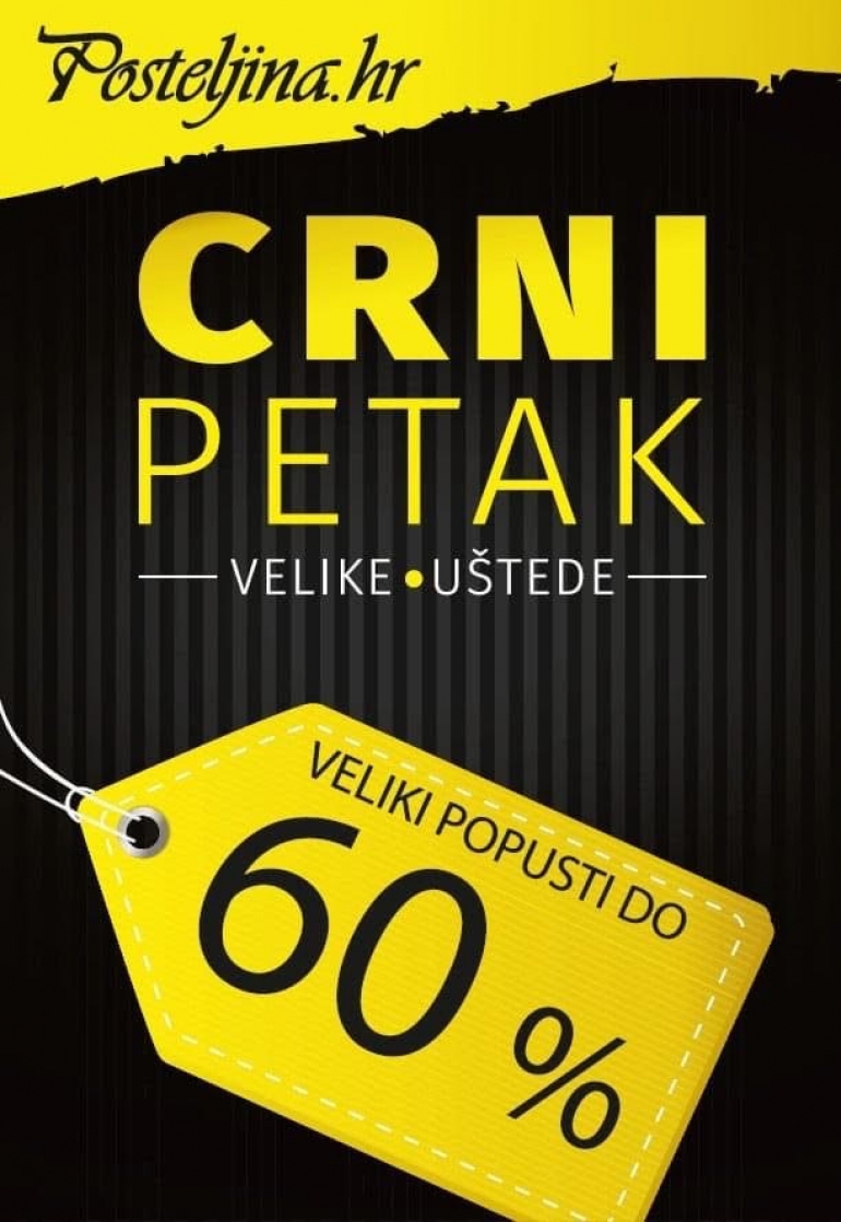 Crni petak u Posteljina.hr