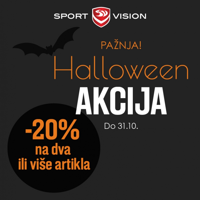 📣 SPORT VISION HALLOWEEN POPUSTI!