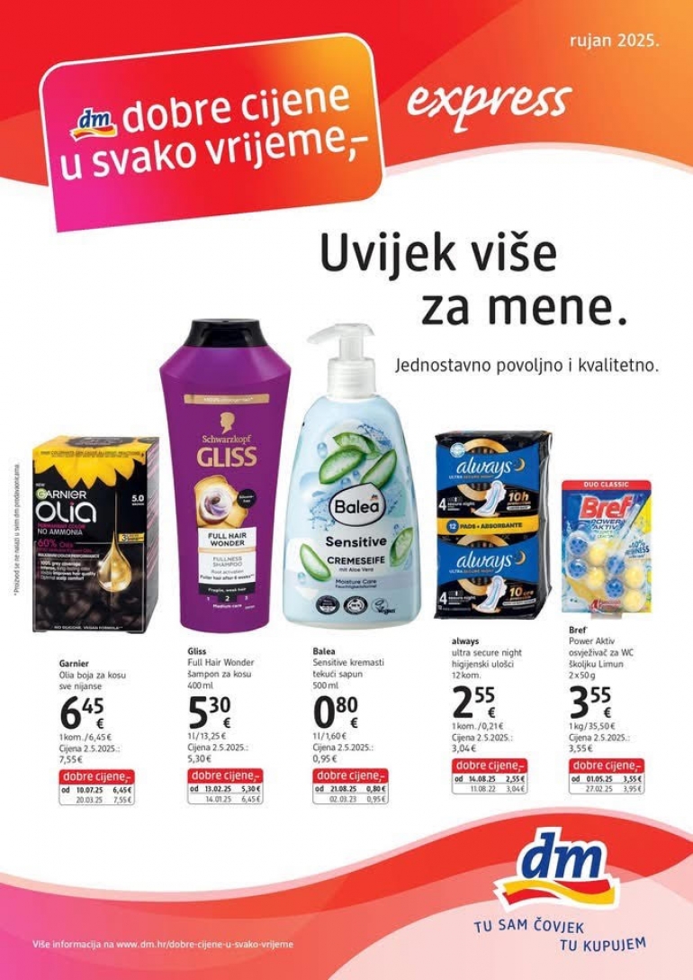 DOBRE CIJENE U SVAKO VRIJEME