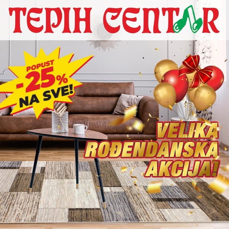 ROĐENDAN TEPIH CENTRA