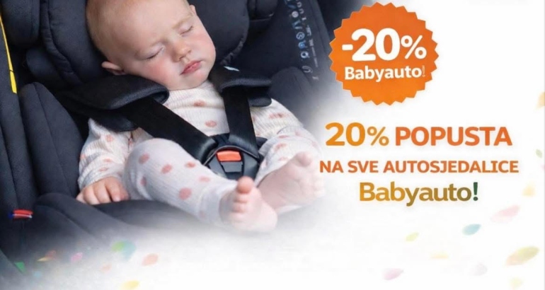 NA BABYAUTO AUTOSJEDALICE - 20% POPUST