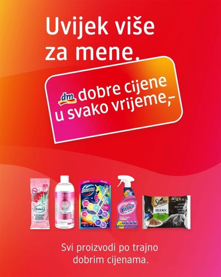 UVIJEK VIŠE ZA MENE IZ DM-a